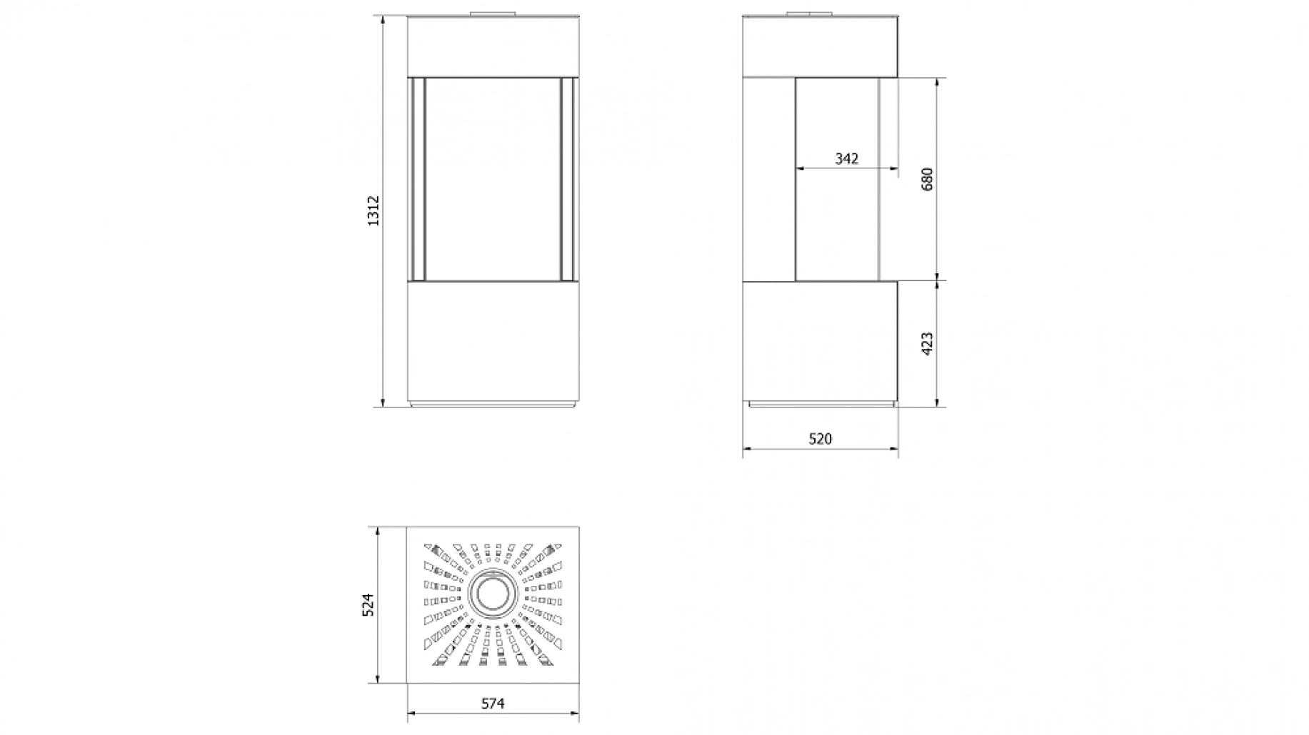 L48/68 Sticla Stanga + Dreapta - GAZ (butelie) G31 - Turn [6]