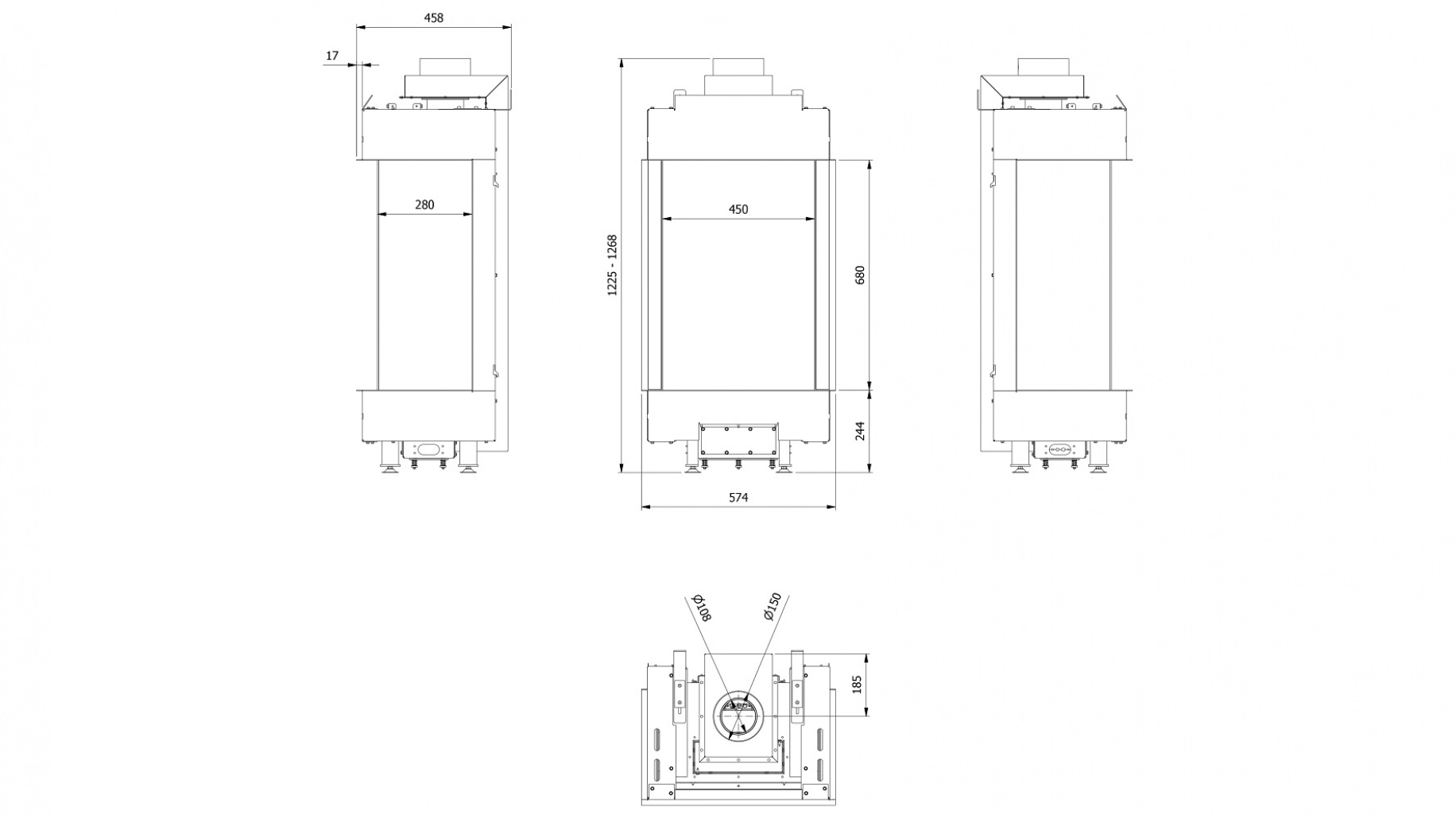 L45/68 Sticla Stanga + Dreapta - GPL (butelie) G31 - Turn [3]