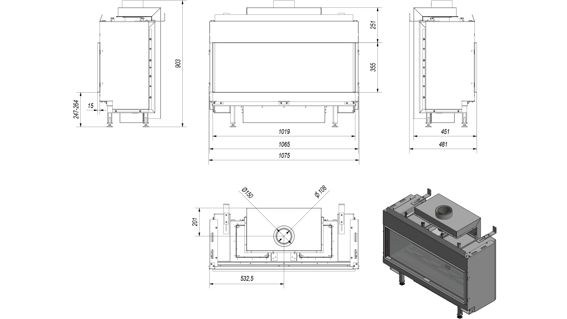 L100 GAZ (retea) G20 - 100cm [3]