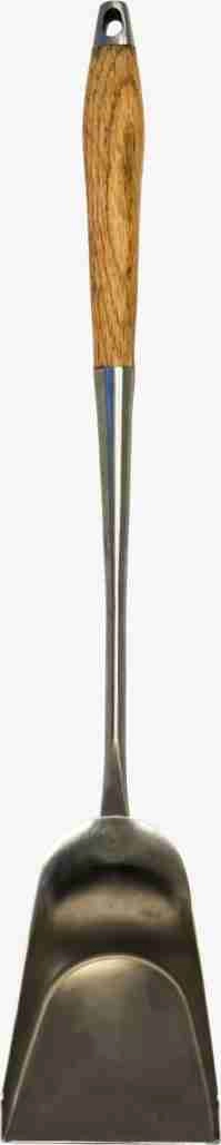 Lopata pentru jar - inox cu maner din lemn [1]