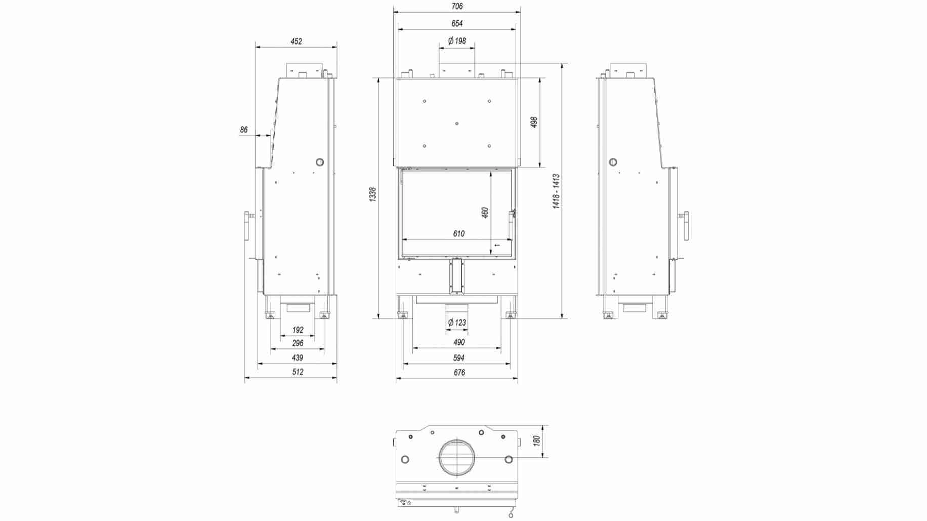 LUCY 12 Tip Centrala - Sticla Dubla 12kw [2]