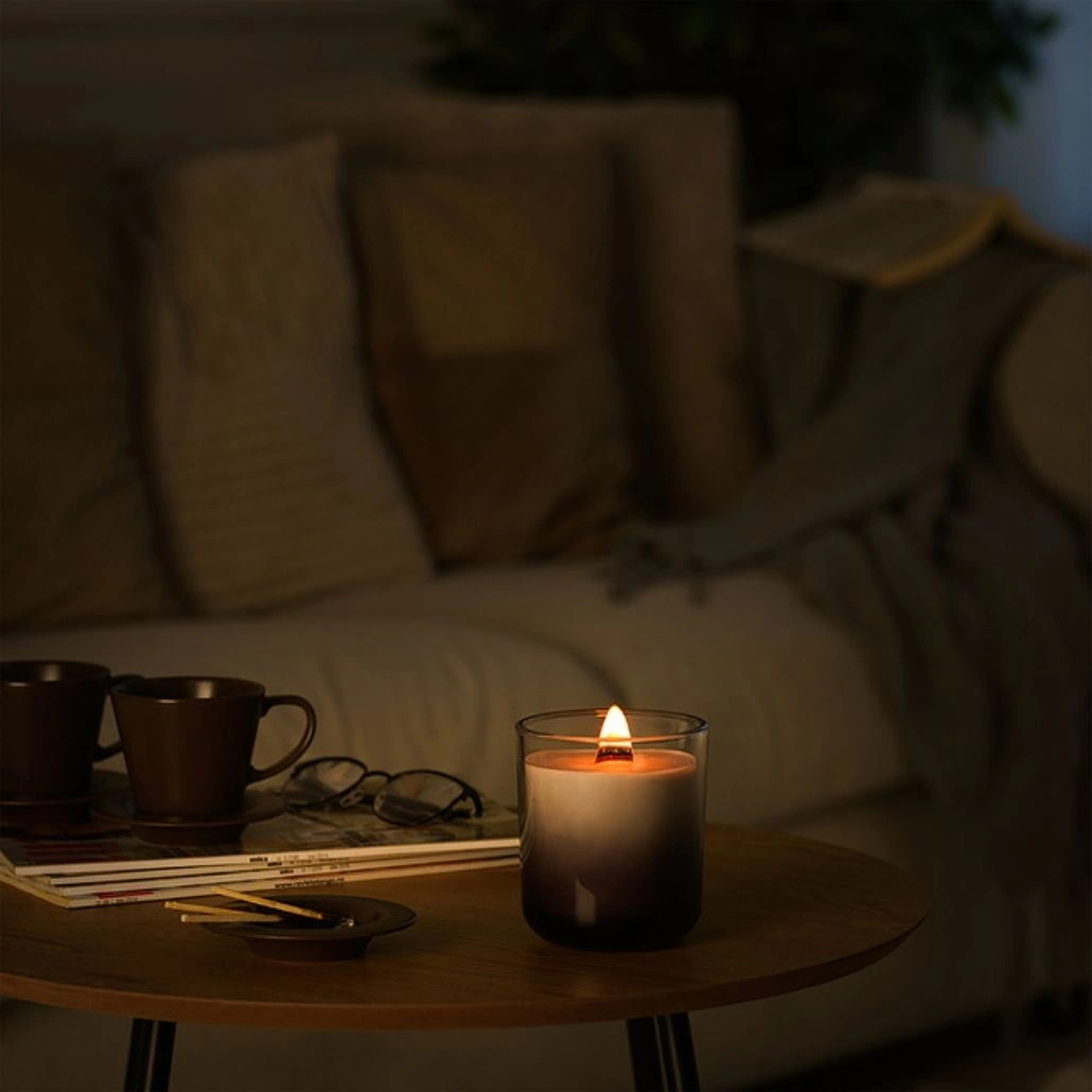 Lumanare cu trosnet + miros de semineu Candleplace [5]