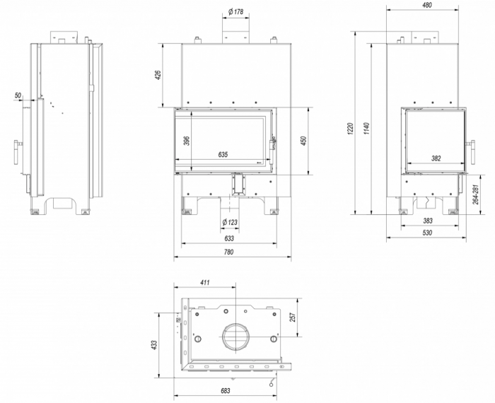 MBM 10 STICLA STANGA - 12kw - Samota Neagra [4]