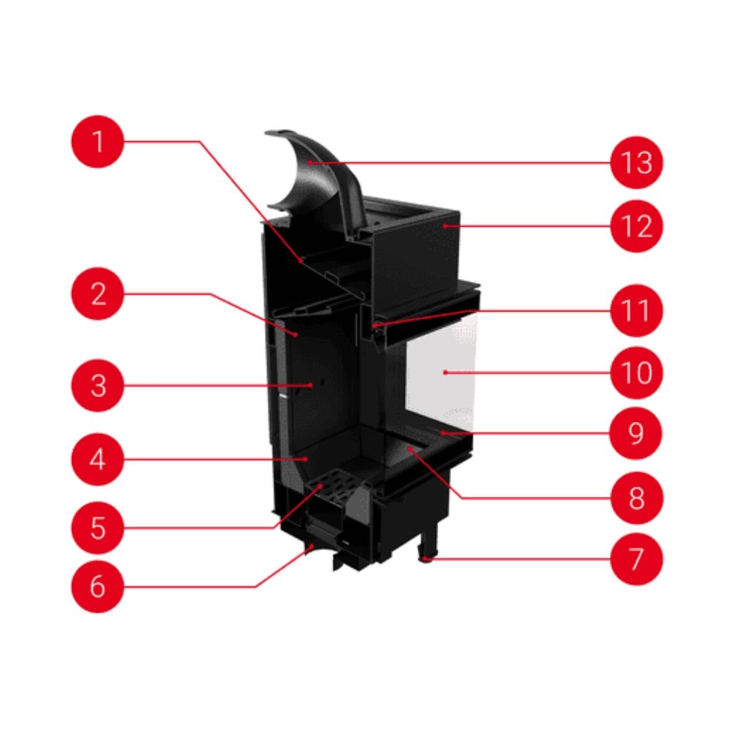 S80 DECO - STICLA DREAPTA - Samota neagra [5]