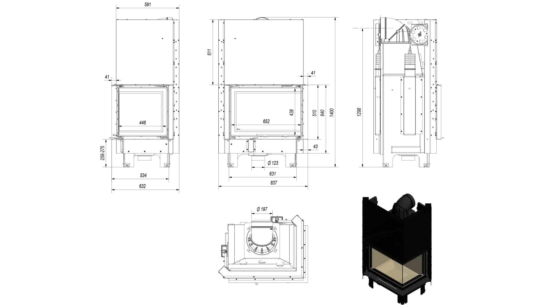 MBZ130 Sticla Dreapta + Deschidere Verticala [5]