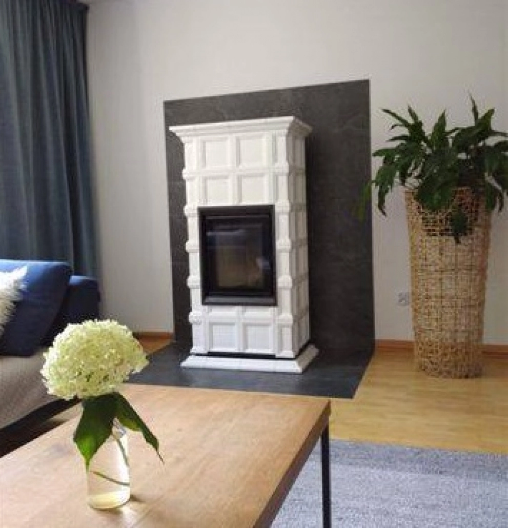 MILANO cu cahle albe - semineu asamblat [5]