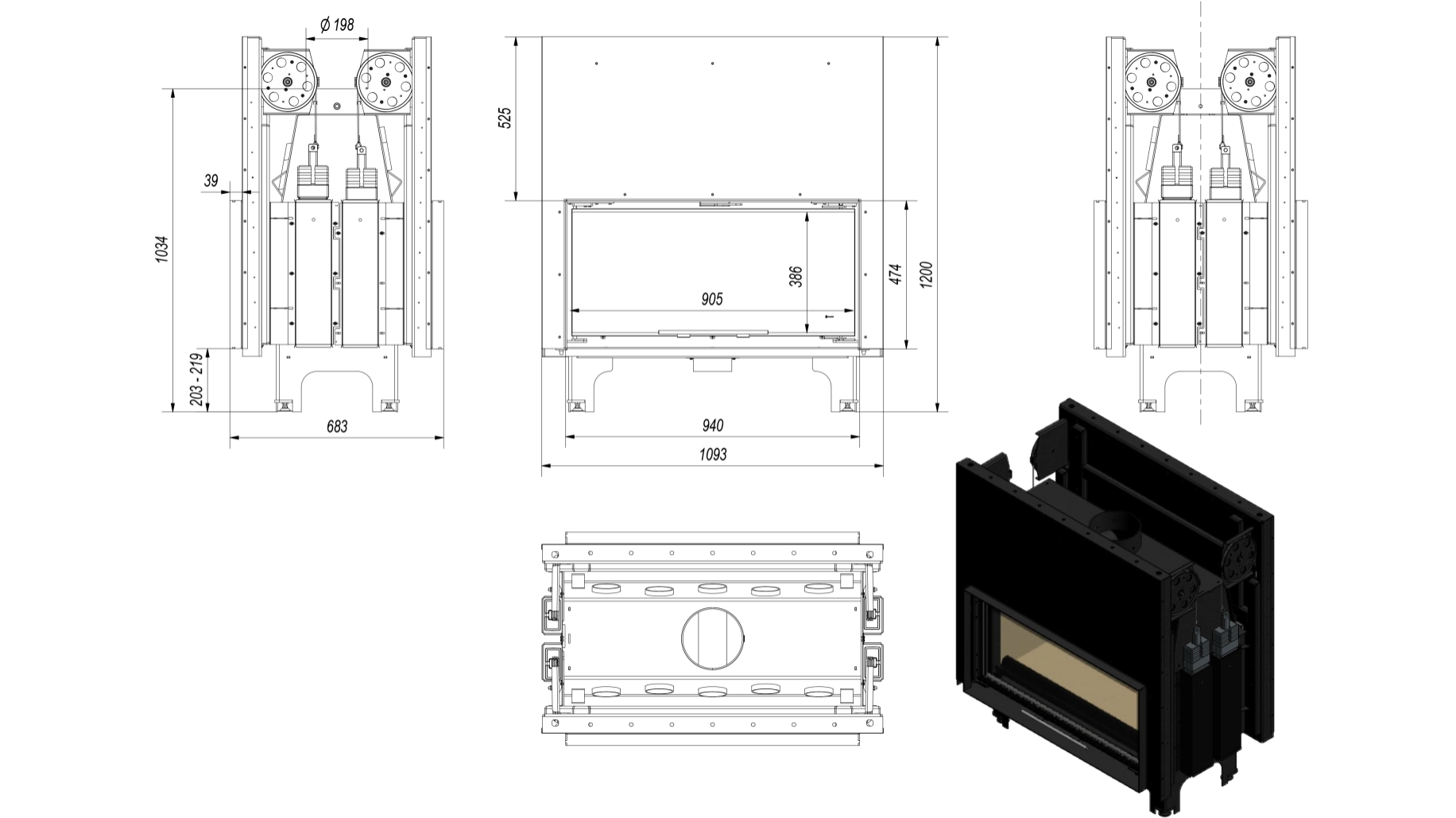 MT160 - Tunel - Modern + Deschidere Verticala [4]