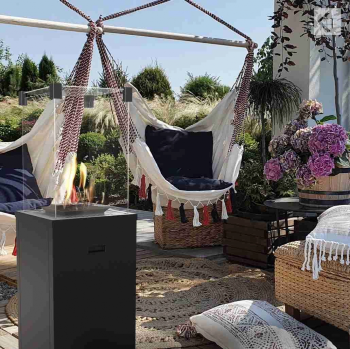 Patio SLIM Negru Manual - Incalzitor pe gaz [5]