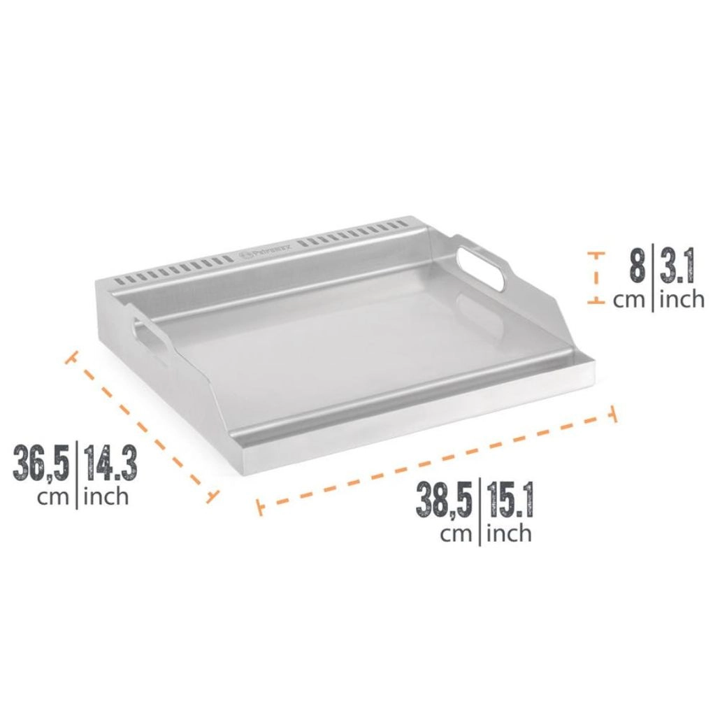 Plancha inox 36 x 38 cm Petromax [2]