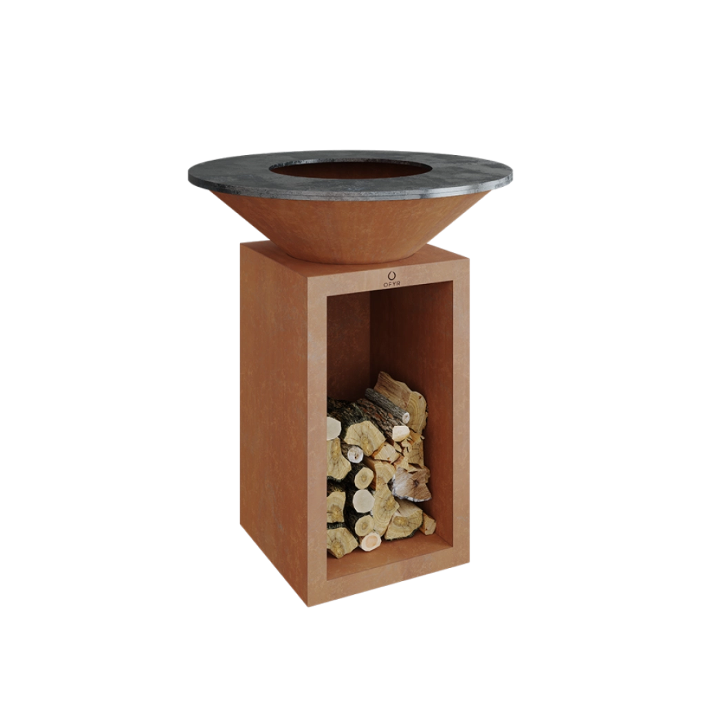 Pro Pack - OFYR Corten 85 CU SPATIU DEPOZITARE - Pe lemne [2]