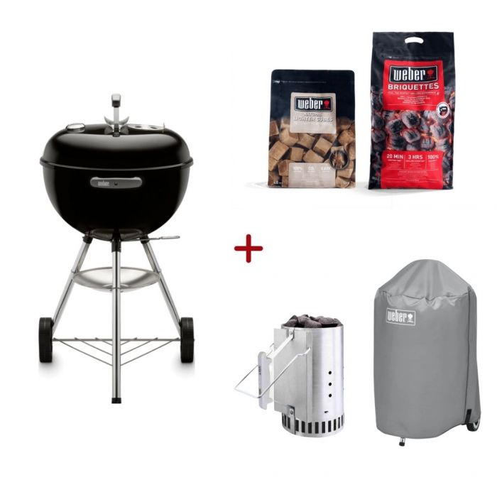 Pro Pack Weber - Gratar carbuni Classic Kettle 47 cm [1]