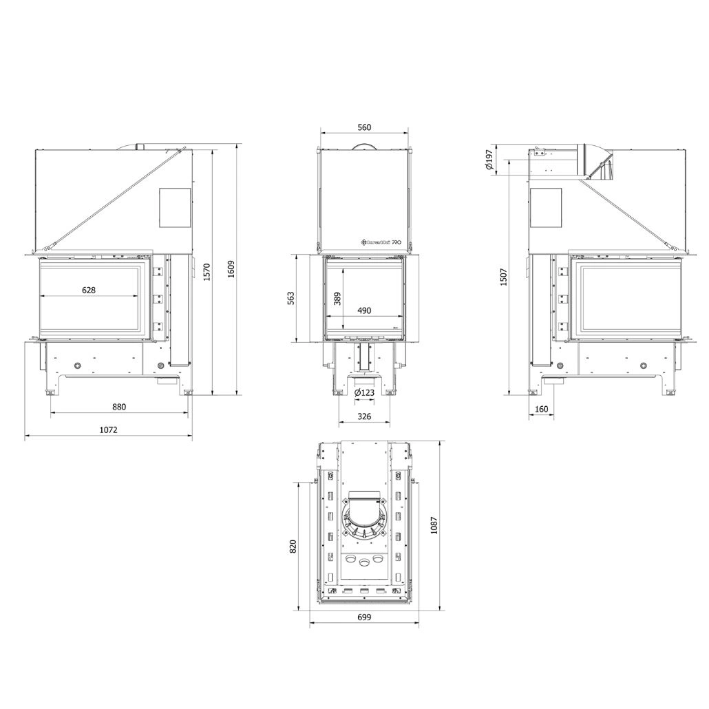 REGNOR 500/700 8kW + rama de montaj [7]