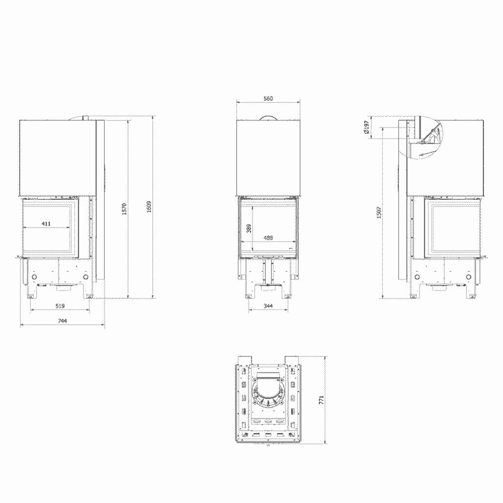 REGNOR 500/500 7kW - Samota neagra [5]