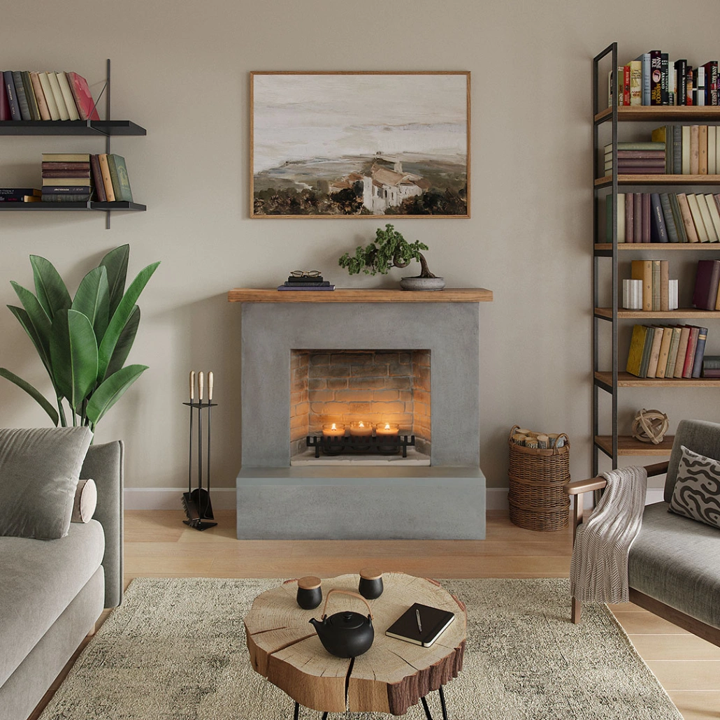 Rolf Grey semineu cu Lumanari ZenFlame [1]