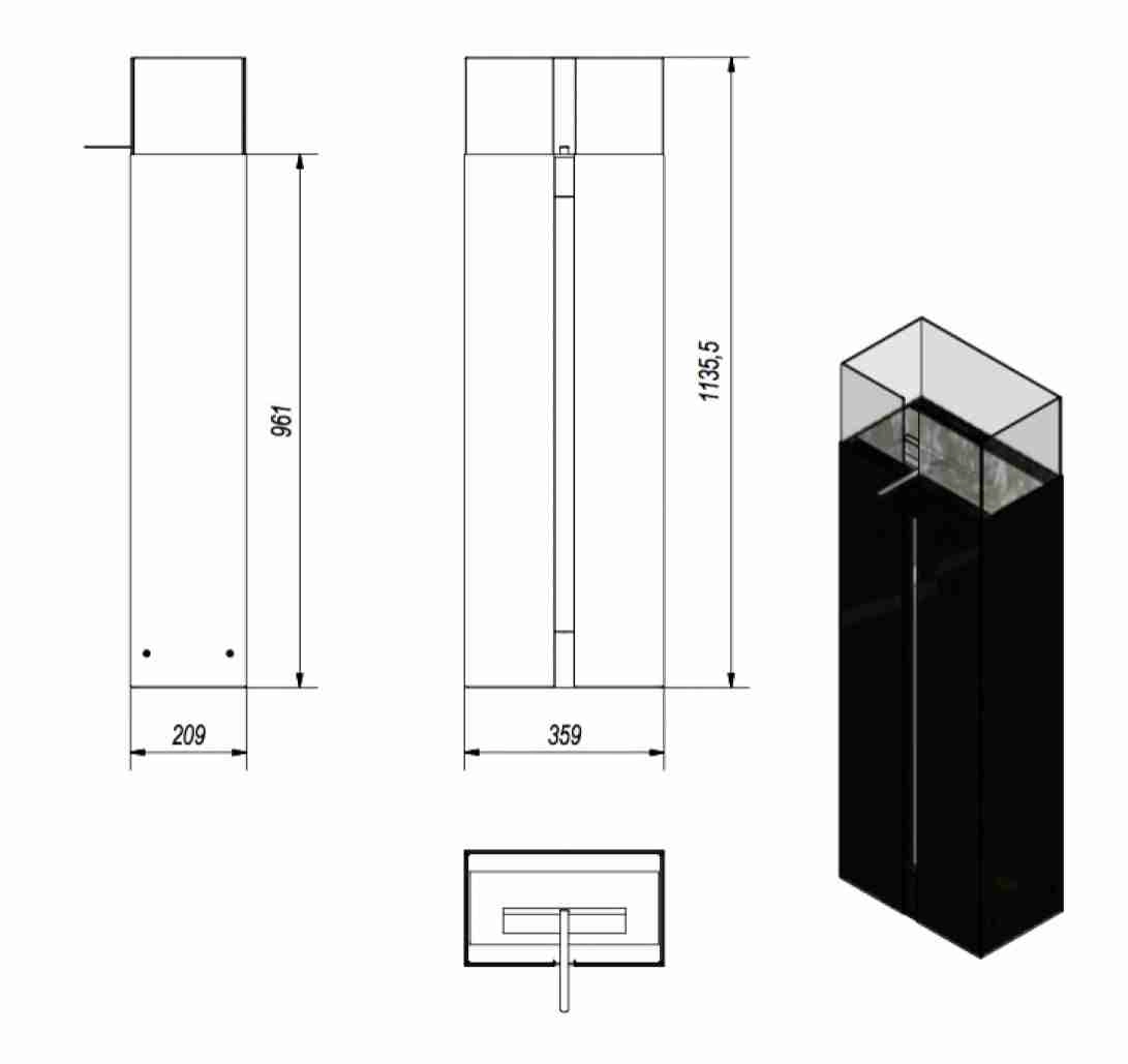 ROMEO Negru - Mobil [5]