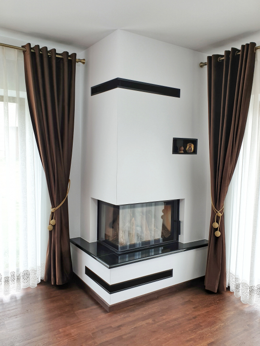 Semineu Vaslui modern cu focar MBO150 16KW PRO [1]