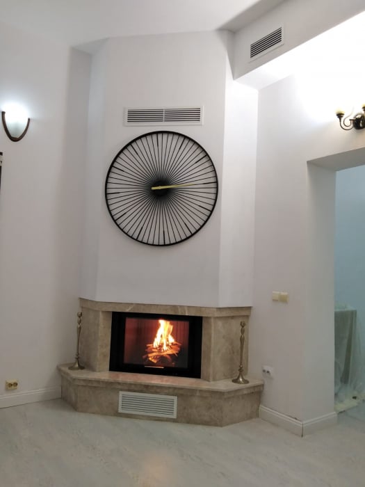 semineu premium cu samota Hoxter pe lemne deschidere lift [2]