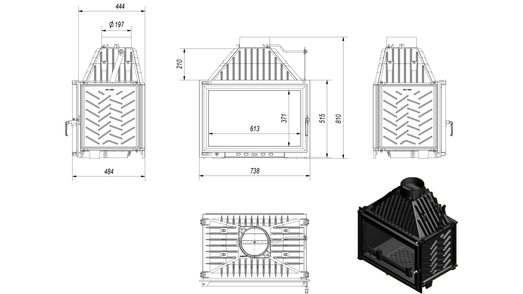 Semineu pe colt Rustic [5]