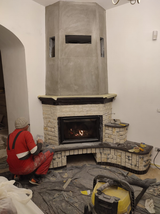 Semineu pe colt Rustic [3]