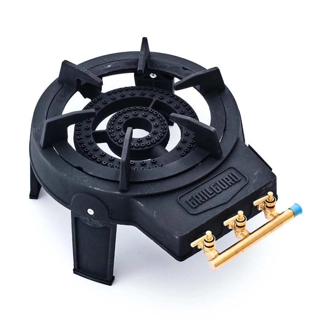 Set arzator Easy Asia cu wok si perie bambus [2]