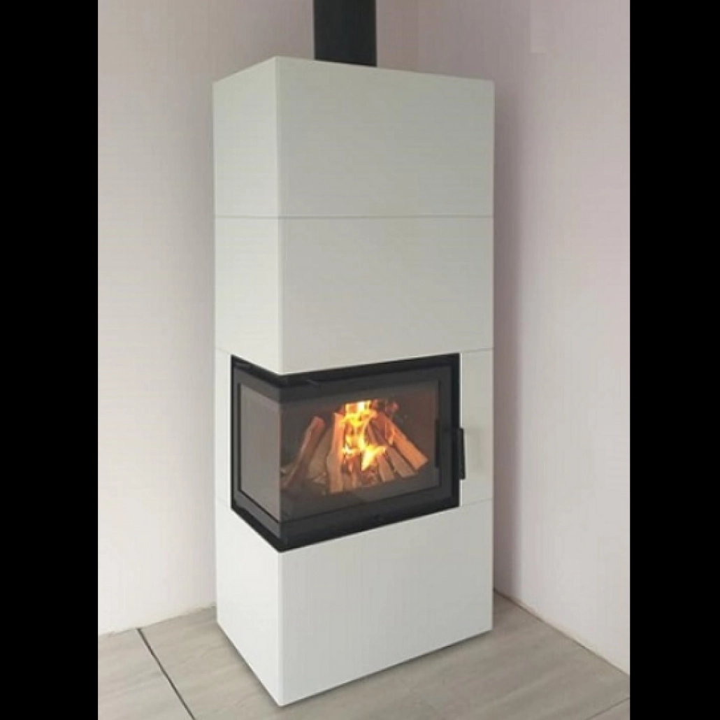 SIMPLE BOX stanga alb - semineu complet [2]