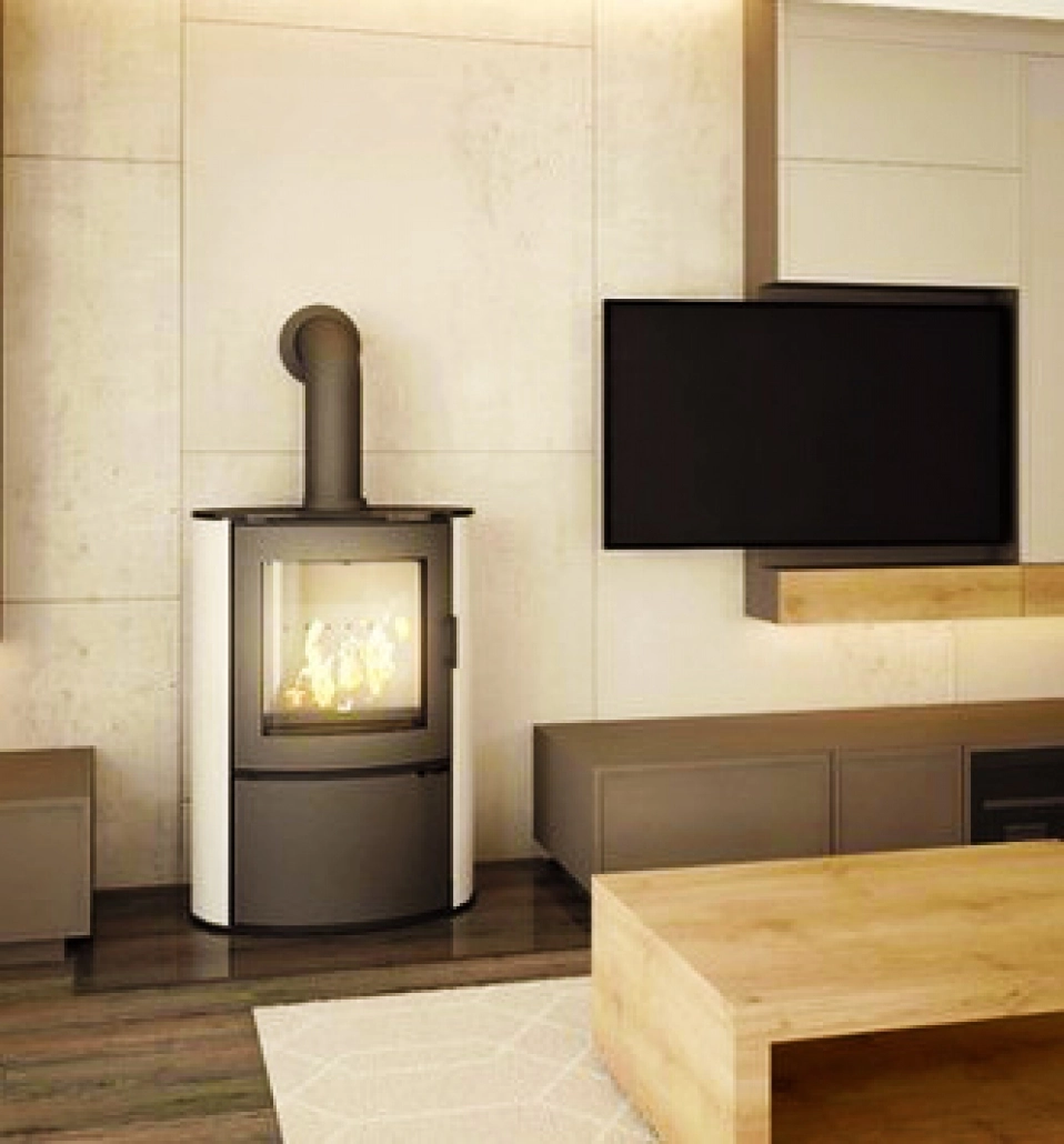 Soba AB S2 / 10-12kw - Cahle Albe [3]