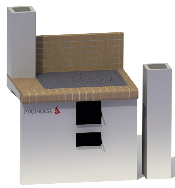 Soba cu plita de 50x70cm [2]