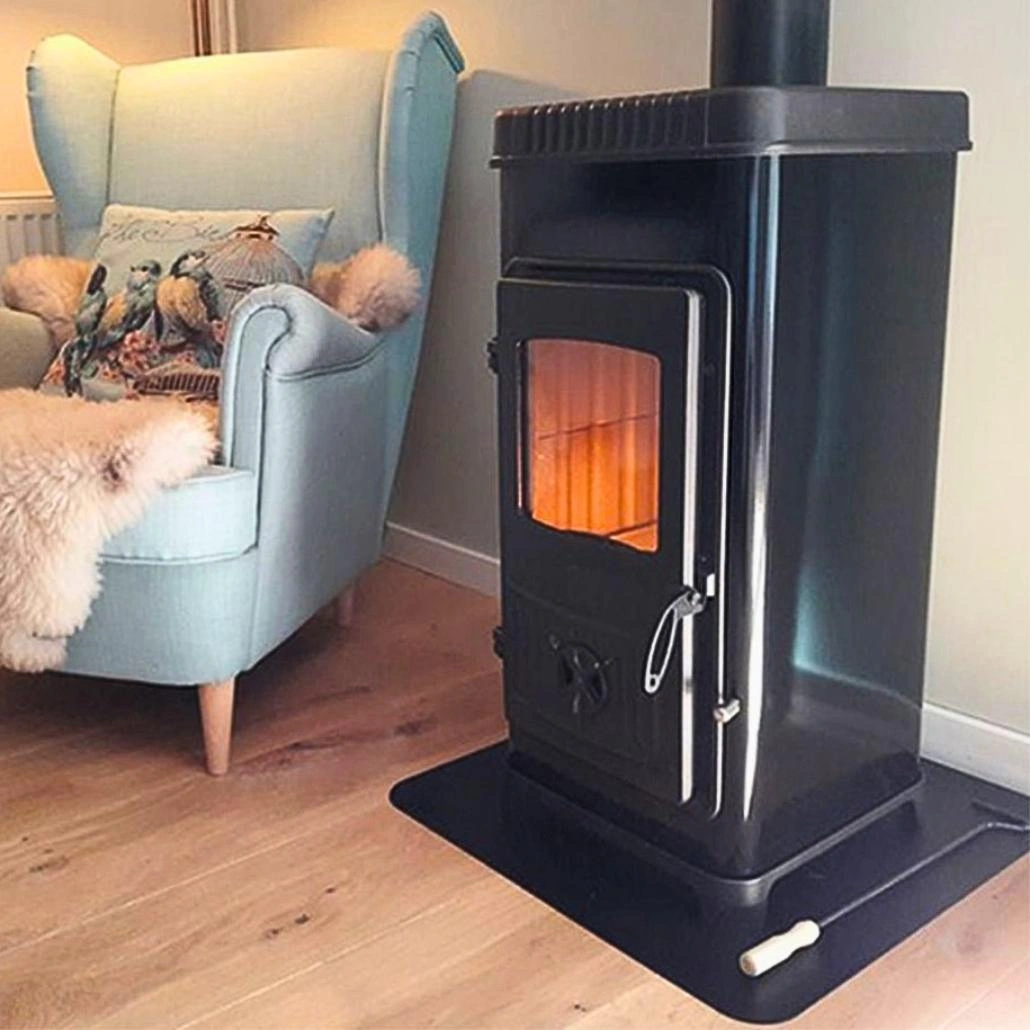 Soba de fonta cu plita DORA 10 N Verde - 7.2kW - Copie [3]