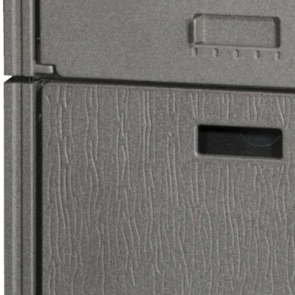 Soba de fonta cu plita LAVA Maro + loc depozitare, 8-11kW, A+ [6]