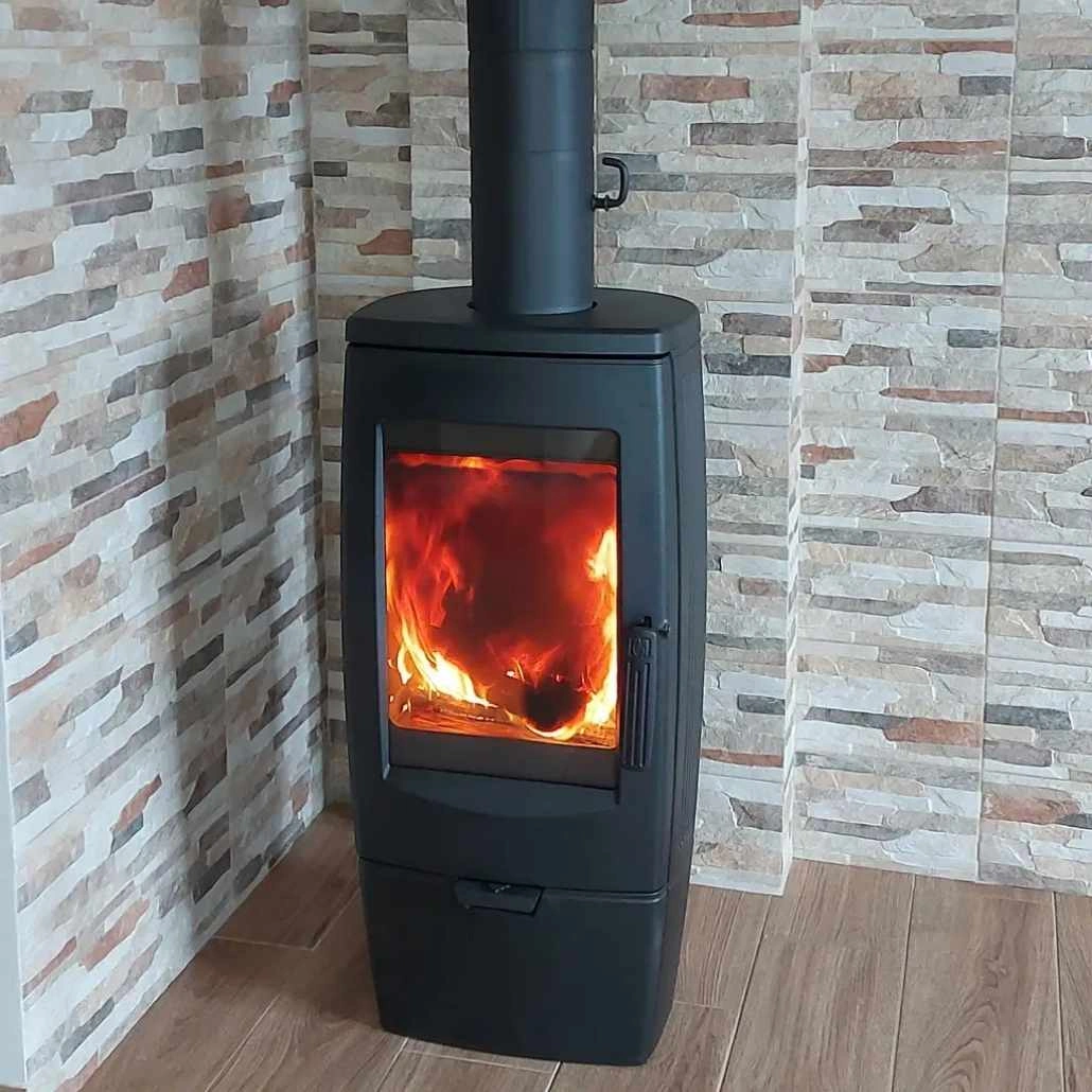 Soba de fonta GALA Negru - 8kW [2]