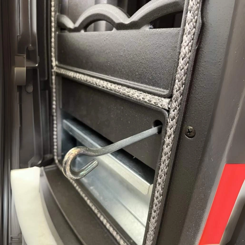 Soba de fonta MAESTRAL N Rosu - 6.5kW [4]