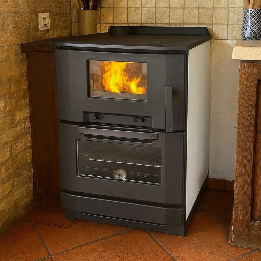 Soba de gatit C10 Alb cu plita si cuptor - 7.5 kW [3]