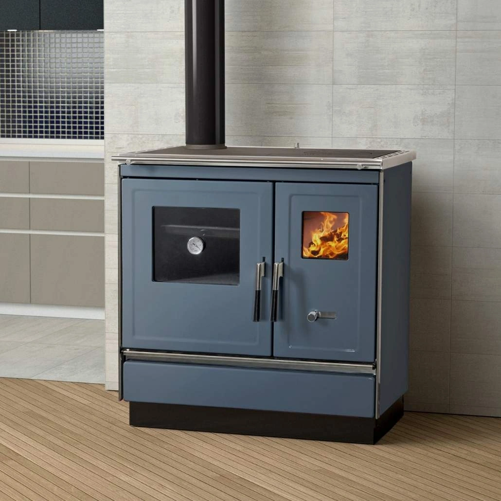 Soba de gatit pe lemne - ARES L - Antracit [2]