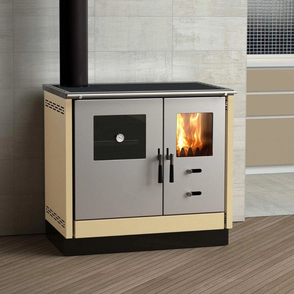 Soba de gatit pe lemne - AS II L - Crem [2]