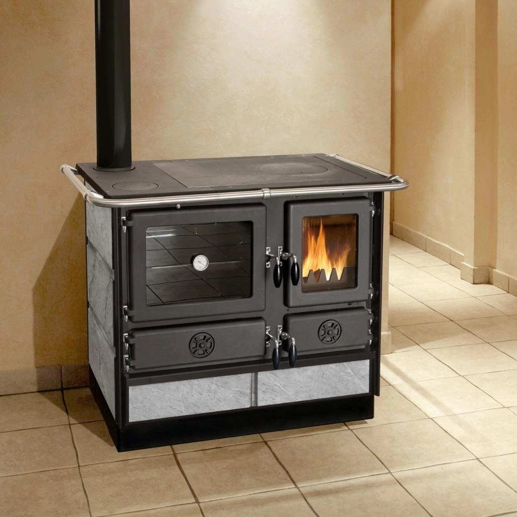 Soba de gatit pe lemne - MAGNUM II 4D L - Piatra [2]