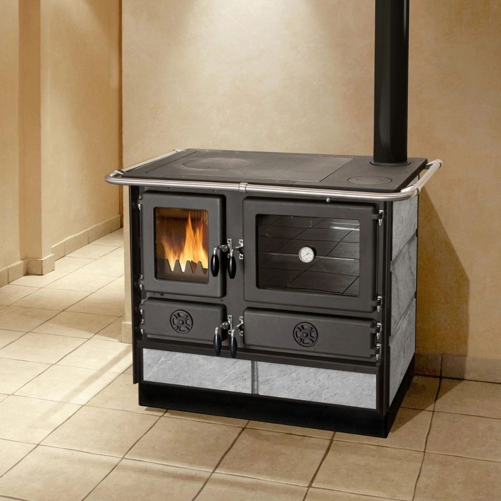 Soba de gatit pe lemne - MAGNUM II 4D R - Piatra [2]