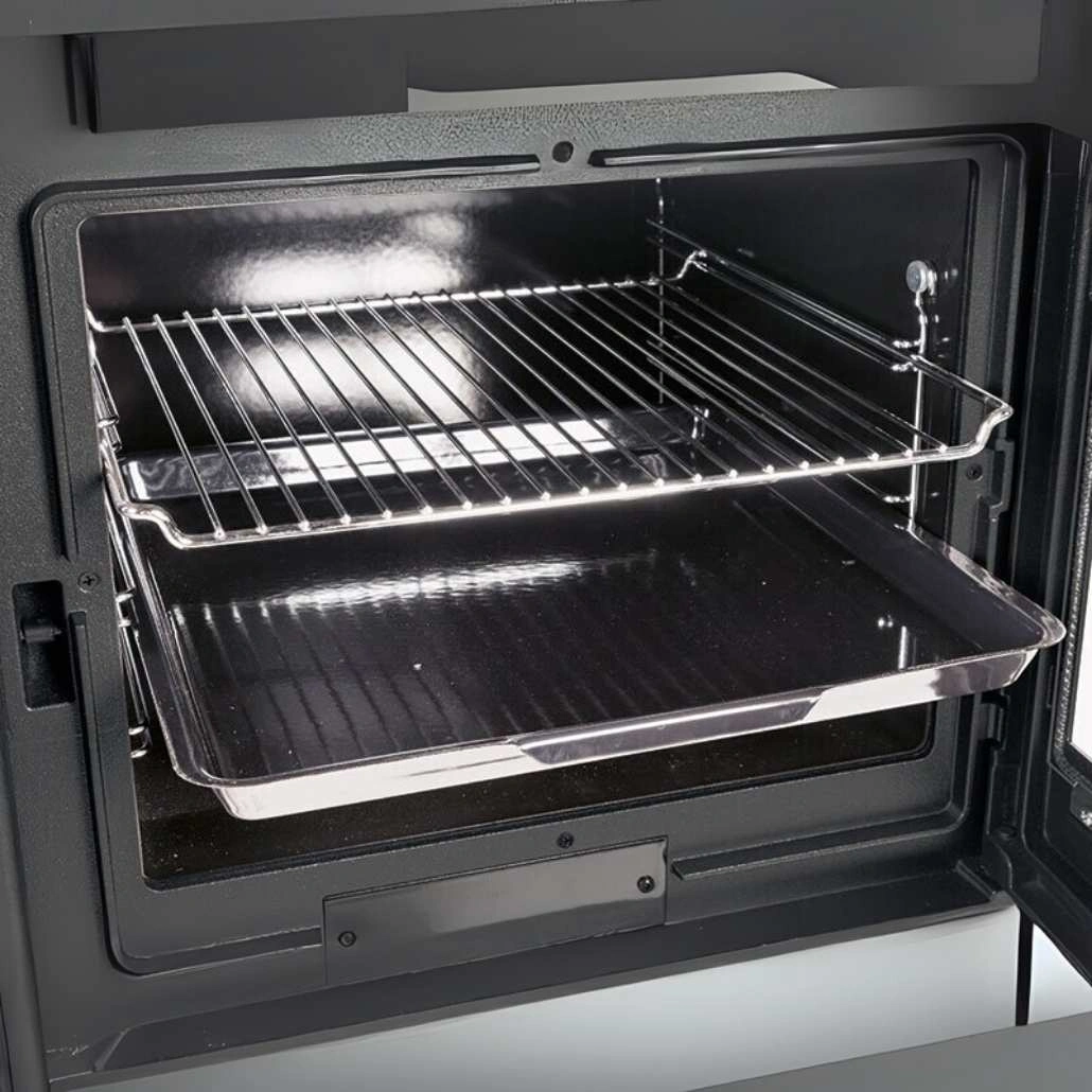 Soba de gatit PLAMEN 850 Alb - 8kW - racord stanga [3]