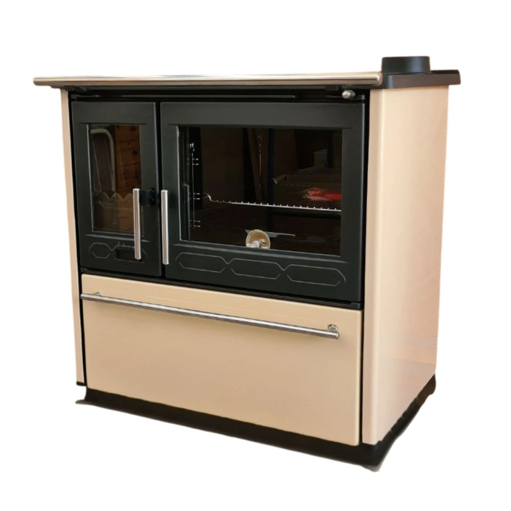 Soba de gatit PLAMEN 850 Crem - 8kW - racord dreapta [5]