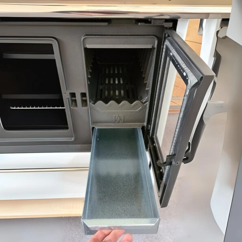 Soba de gatit PLAMEN 850 Crem - 8kW - racord stanga [4]