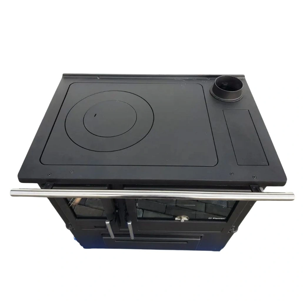 Soba de gatit SLAVONAC N Negru - 8kW - racord dreapta [4]