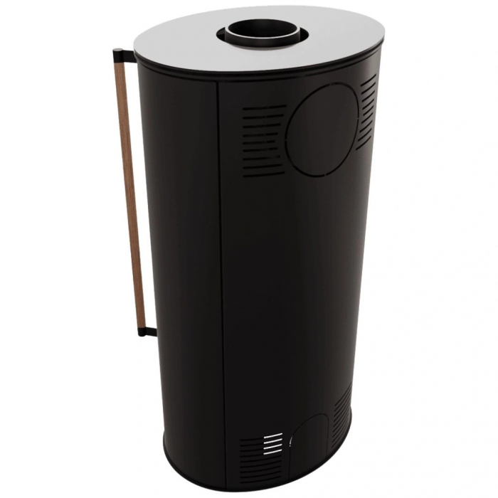 Soba Erik 5.5kW - maner lemn [4]