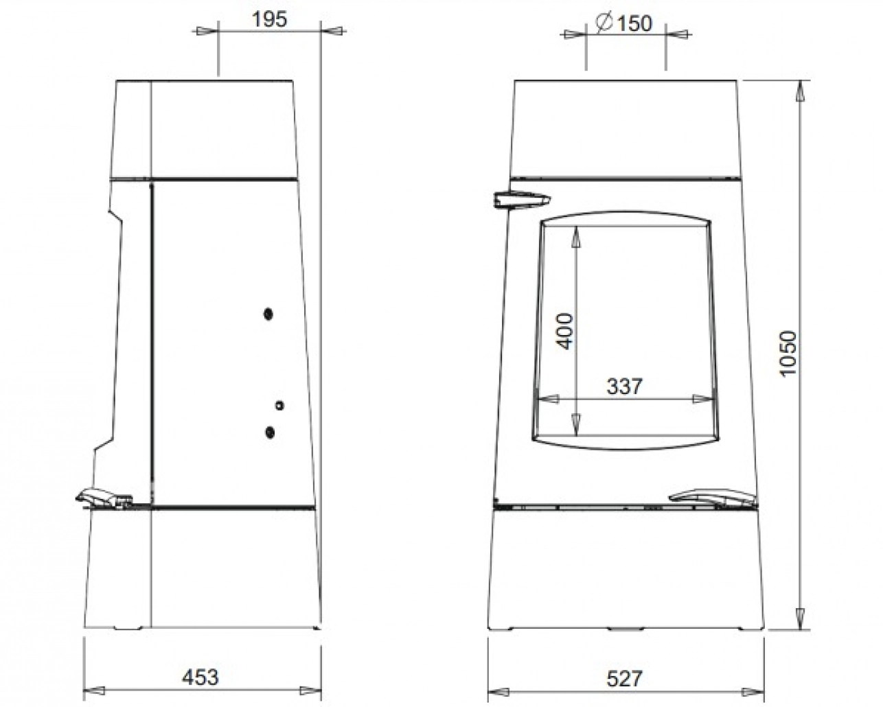 Soba fonta Aratos 8 kW [3]