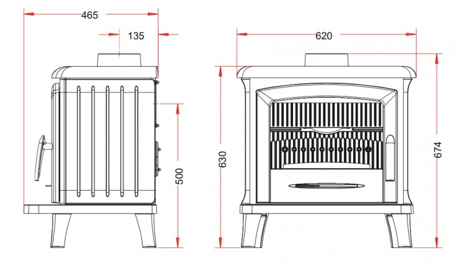Soba fonta Norik 6-9 kW [3]