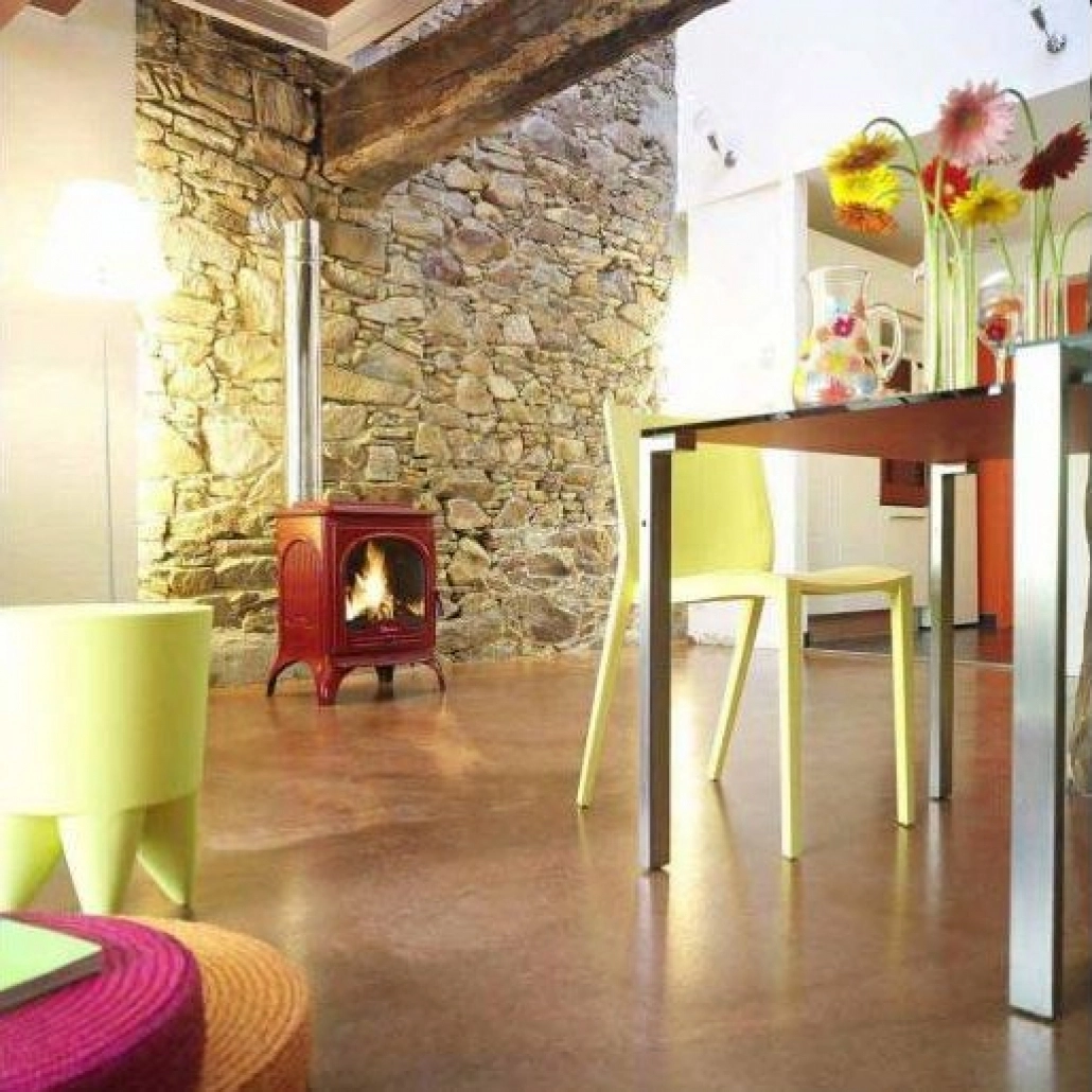 Soba fonta Seville 2 - 7-10.5kW - Rosu [2]