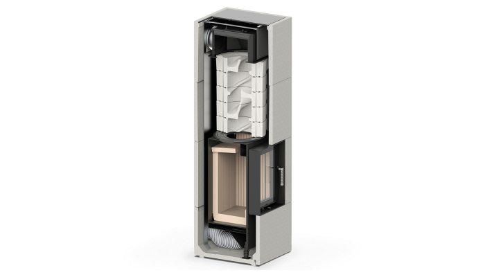 BLOX R55 - Semineu modular cu acumulare 12-24 kw [2]