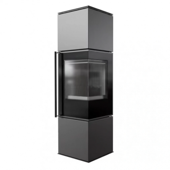 Soba otel Ren M 7kW sticla dreapta - Samota neagra [1]