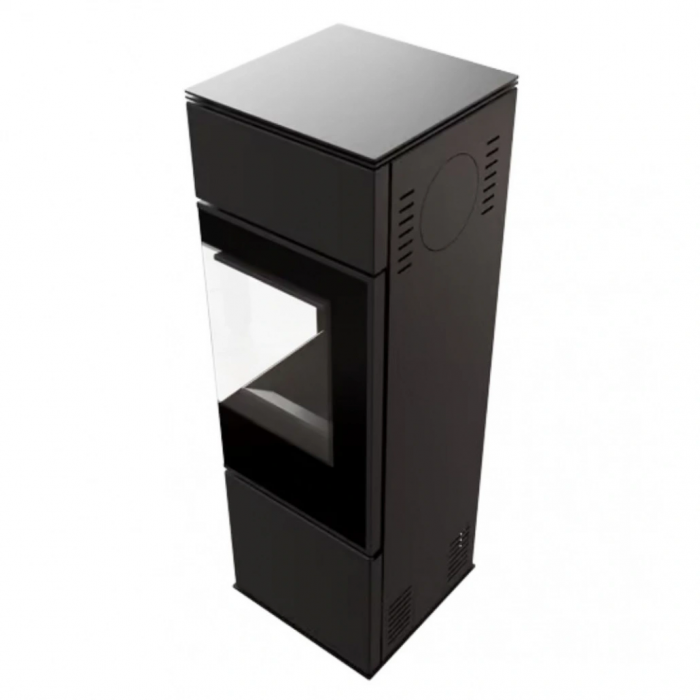 Soba otel Ren S 7kW sticla dreapta - Samota neagra [4]