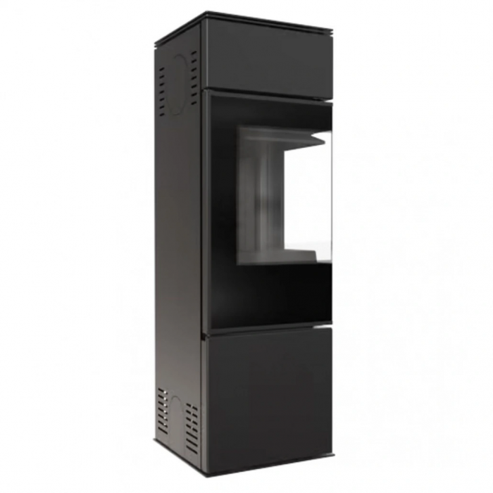 Soba otel Ren S 7kW sticla stanga - Samota neagra [2]