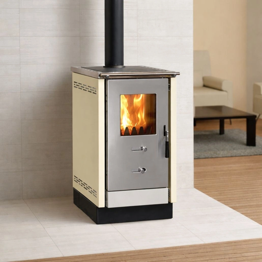 Soba pe lemne - ARIA LUX - Crem [2]