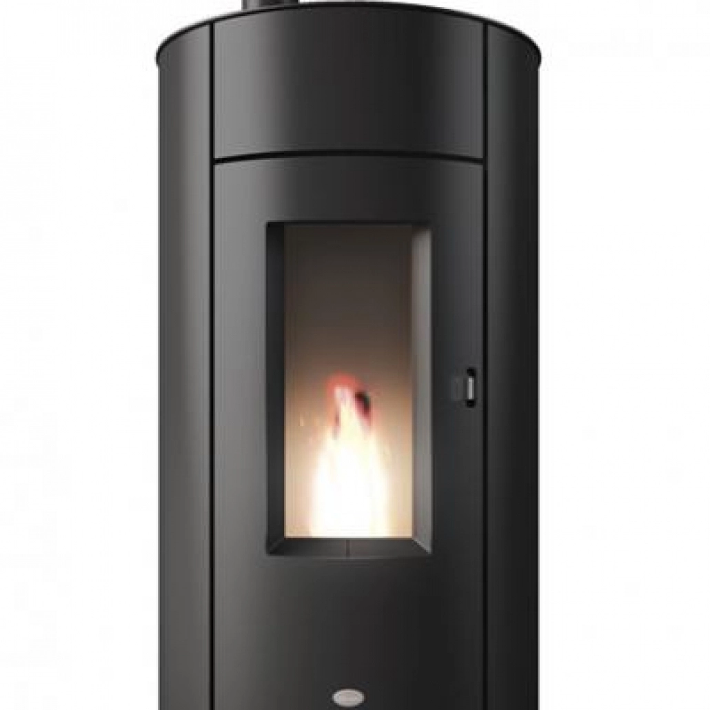 SOBA PELETI 10KW TRINITY NEGRU - CONVECTIE NATURALA [3]